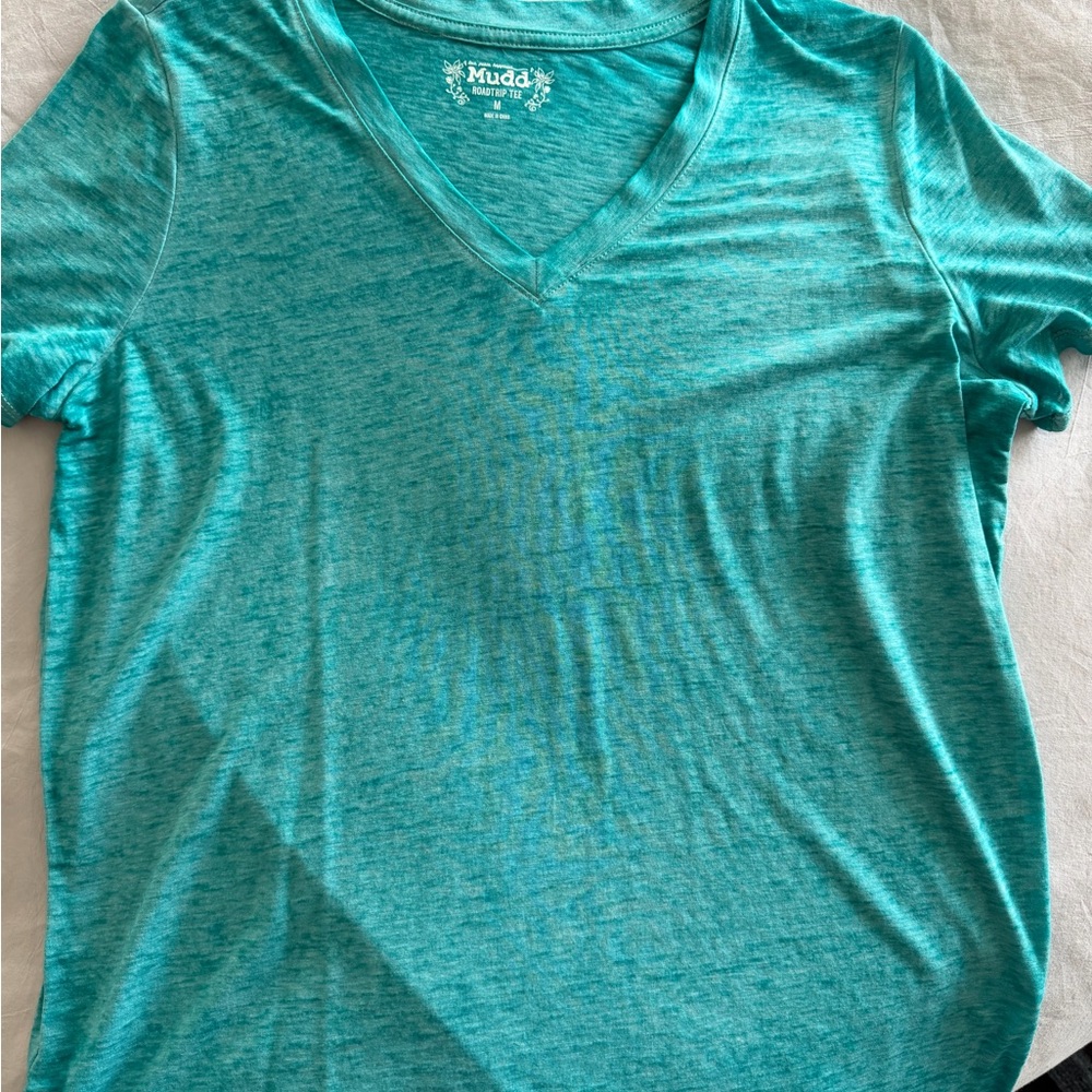 Mudd Turquoise Roadtrip Tee